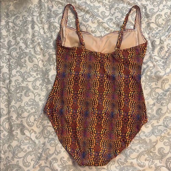 Colorful Patterned Swimsuit - Picture 2 of 3